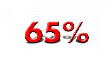 ������ �� 65%!